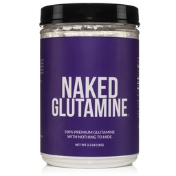 Pure L-Glutamine Made in The USA - 200 Servings - 1,000g, 2.2lb Bulk, Vegan, Non-GMO, Gluten and Soy Free. Minimize Muscle Breakdown &amp; Improve Protein Synthesis. No hay aditivos