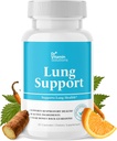 DR VITAMIN SOLUTIONS Lung Detox Supplement for Men &amp; Women - 10-in-1 Blend w/Vitamin C & Butterbur Root - Supports Lung Health &amp; Respiratory Function - Improves Breathing, Oxygen Flow - 30 Vegan Caps