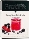ProtiFit - High Protein Fruit Flavored Powder Drink Mix, 15g Protein, Baja Calorie, Sugar Gratis, Ideal Protein Compatible, 7 Servidores Por Caja (Berry Blast)