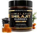 4-in-1 Orgánica Himalayan Shilajit Gummies vivieron con Ashwagandha, Turmeric, " Ginseng  durable Adaptogen for Energy, Immunity " Vitality Support ← Orgánica, Vegana, Libre de Azús 90 Conteo para Mujeres