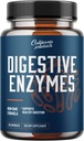 Suplementos enzimáticos digestivos para Gut Health - Pancreatin Digestive Enzymes for Digestion Upset Stomach Relief and Leaky Gut Repair - Pure Enzymes Digestion Suplemento Mujeres y Hombres