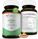 Herbal Biotic, Immune Support Vitaminas, Natural Immune System Booster para Adultos, Immune Support Suplemento Enriquecido con la garra para el equilibrio Probiótico, Salud Digestiva, 120 cápsulas Vegan