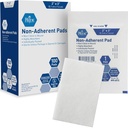 MED PRIDE Sterile Non Stick Pads for Wounds Non-Adherent Highly Absorbent Painless Removal Individually Wrapped (2x3 Inch (Pack of 100))