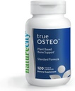 NatureCity True-Osteo Plant-Based Supplement for Bone Strength ← AlgaeCal Calcium &amp; Magnesium, Plant-Based Vitamin D3, Vitamina K2, Silicio Sobre Stomach (120 Veggie Capsules)