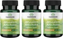 Swanson Prebiotic Jerusalem Artichoke - 90% Inulin 400 mg 60 cápsulas (3 Pack)