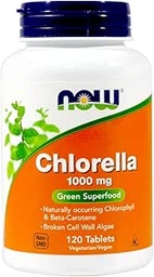 Clorella 1000mg 120 Tabletas (Pack of 2)