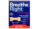 Breathe Right Nasal Strips to Stop Snoring, Drug-Free, Extra Tan, 78 Count (26 Each, Pack of 3)