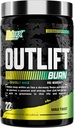 Nutrex Outlift Burn Pre-Workout Supplement for Energy, Focus & Endurance TEN Metabolyte, L-Citrulline, Beta-Alanine & Caffeine TEN Thermogenic Formula for Performance (22 Servings, Maui Twist)