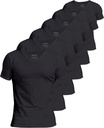 Camisetas para Hombres 100 por ciento algodón ropa interior Camisetas V-Neck (4-Pack/6-Pack)