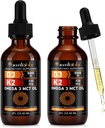 Vitamina Líquida D3 K2,Vitamin D gotas,Vitamin D3 K2,Liquid Vitamina D,Vitamin D Liquid,Organic Vitamin D,D3 K2 Suplemento de vitaminas,Vitamin D3 y K2,D3 K2 Suplemento de vitamina(2pack)