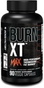 Jacked Factory Burn-XT Max - High-Performance Thermogenic Fat Burner " Appetite Suppressant for Weight Loss w/PurCaf Organic Caffeine, MitoBurn, Green Tea, Acetyl L Carnitine " Más - 90 cápsulas