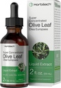 Horbäach Olive Leaf Extracto Líquido TENIDO 2 fl oz ANTE Super Strength ← Alcohol Gratis, Vegetariano, No GMO, Gluten Gratis