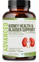 Kidney Cleanse Detox &amp; Repair and Bladder Support- Kidney Support Supplement for Kidney Restore With Chanca Piedra,Cranberry, Juniper Berries for Kidney Detox and Bladder Health.60 Day Supply