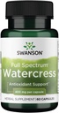Swanson Full Spectrum Watercress 400 Milligrams 60 cápsulas