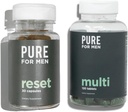 Pura para hombres multivitamina, 120 cápsulas " Reset Detox Suplemento, 30 cápsulas