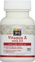 365 por Whole Foods Market, Vitamina A con D3, 100 ct