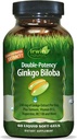 Irwin Naturals Ginkgo de doble potencia Biloba - 60 Softgels - Mejorar la memoria, foco mental &amp; energía