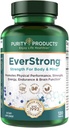 EverStrong - Cretina Monohydrate Blend - Clínicamente estudiado para el golf Maximizar la distancia de conducción - Muscle Matrix Blend - Conjunto, Muscle & Energy Support - Boron, CoffeeBerry, Vitamina D3 - 120 Tablets