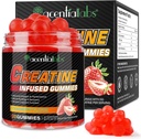Crecimiento del músculo, azúcar gratis - Mejorar la fuerza &amp; rendimiento, suplementos a granel Creatina - Pre Workout Gummies- 120pcs