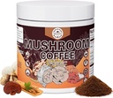 Café de seta, Café de seta instantáneo de seta de seta de seta (20 servidumbres) con Cordyceps, Reishi, Mane de león, Shiitake, King Trumpet, Suplemento de seta para la energía, Focus, Immune Support