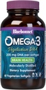 BlueBonnet Natural Omega-3 Vegetariano DHA Vegetarian Softgels, 200 mg, 60 Cuenta ('743715009097)