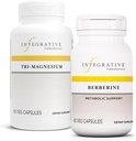 Terapéutica Integrativa Bundle con Berberina, 60 Capsules & Tri-Magnesium, 90 Capsules - Berberina para Apoyo Metabólico* - Tri-Magnesium for Heart & Bone Health*