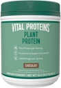 Polvo Proteínas Vital Proteína Proteína – Proteína de 20g con base vegetal con Chickpea – Probiótico de 1B CFU para la Salud Gut, No Añadido Azúcar – Chocolate, 16,5 oz