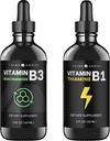 Vitamina líquida B3 + Vitamina líquida B1-2oz 60 ml por botella