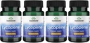 Swanson Lycopene - Suplemento Natural Promoción de la Salud de la Prostata, Salud del Corazón, " Apoya la Presión de la Sangre dentro del rango normal - Mens Health Supplement - (60 Softgels) 4 Pack