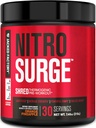 Fábrica de Jacked NITROSURGE Shred Pre Workout Suplemento - Energy Booster, Instant Strength Gains, Sharp Focus, Powerful Pumps - Nitric Oxide Booster &amp; PreWorkout Powder - 30Sv, Orange Pineapple