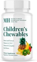 MICHAEL'S Health Naturopathic Programs Children’s Chewables - 60 Vegetarian Wafers - Fruit Punch Flavor - Suplemento Mineral Multivitamin - Kosher - 30 a 60 Servings