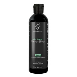 Colloidal Silver w/Nano Technology - 32ppm 8oz - 8X Más Eficacia - Natural Immune Support - Save The Sick Days - Ages 5 &amp; Up - Outperforms Superior PPM Silvers - No Taste &amp; Smell - 3rd Party Tested