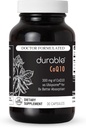 CoQ10 Durable – 300 mg Coenzima Q10 Fitoma con 9X Mejor Absorción + Quercetina – Corazón, Energía y Soporte Celular – Doctor Formulado, Vegano, No GMO, Hecho en EE.UU., Una vez por día (30 cápsulas)
