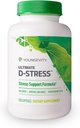 Youngevity Ultimate D-StressTM – Natural Stress Relief Supplement with Magnesium, Valerian Root Extract, and B Vitamins – Supports Adrenal Health and Nervous System – 120 Capsules (Pack of 1)