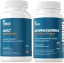 Dr. Tobias Adult Multivitamins and Ashwagandha Capsules, Support General Wellness & Balanced Energy ' Resilience, Vegan, Non-GMO