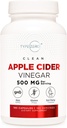 Tipo Cero Manzana de Vinagre Capsules (180 Conde) 500mg Por Serving - No GMO, Suplemento sin gluten