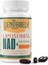 800 mg Liposomal NAD+ Suplemento con Nicotinamide Riboside 200 mg, Trans-Resveratrol 100 mg - auténtico suplemento NAD para la reparación de ADN, envejecimiento saludable, función cerebral - suministro de 60 días