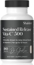 Shaklee - Comunicado sostenido Vita-C® 500mg - High-Potency Cellular and Immune Support Formula with Proprietary Sustained-Release System - incluye Rose Hips y Bioflavonoid Blend - 180 Tablets