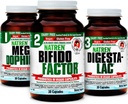 Sistema de inicio saludable de Natren Sistema de suplementos probióticos gratuitos para una mejor digestión, 30 cápsulas (Pack of 3)