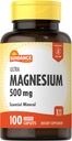 Suplemento de Sundance Magnesium tención 500mg ← Oxide Silencio 100 Caplets Coated Silencio Vegetariano, No GMO y Gluten Gratis