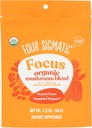 Four Sigmatic Focus Blend 7 Superfoods Adaptogen Blend Mix with Lion's Mane, Cordyceps, Rhodiola, Bacopa & Mucuna TEN Productivity & Creative Support TEN Decaf " Dissolves Fácilmente TEN 30 Servings