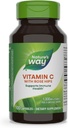 Camino de la Naturaleza Vitamina C con Caderas Rosas, Potencial Antioxidante &amp; Función Inmunitaria Apoyo de la vitamina C*, promueve el colágeno para la piel sana*, 1.000 mg Vitamina C, 100 cápsulas (paquete mayo Vary)