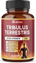 Tribulus Terrestris Capsules con Ashwagndha, Panax Ginseng, Saw Palmetto, Maca, Shilajit - 90 cápsulas - 3 meses de suministro