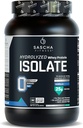 SASCHA FITNESS Hidrolyzed Whey Protein Isolate,100% Grass-Fed (2 libras, Vainilla)
