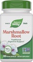 Natural Way Marshmallow Root - Marshmallow Root Supplement for Traditional Digestive Soothing* - Gluten-Free, Dairy-Free & Vegan - Easy-Swallow Capsules - 100 cápsulas (Packaging May Vary)