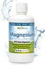 Magnesio líquido por NutriNoche– 99,99% Ultra Pure Crystalline Nano Drops for Maximum Absorption " Bioavailability - Magnesium Glycinate Liquid Alternative - Supports Sleep Calm Energy Muscles Nerves