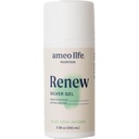 Ameo Life Colloidal Silver Gel para el cuidado de la piel con Aloe Vera - 30ppm Wound Care Gel proporciona cuidado de heridas para cortes, rayas " Burns - Fórmula suave para la piel sana (3.38 oz)