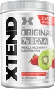 Scivation Xtend BCAA Powder, Branched Chain Amino Acids, BCAAs, Strawberry Kiwi, 30 Servings
