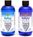 RnA ReSet ReMag &amp; ReMyte – Líquido Magnesio y Multi-Mineral Suplemento Bundle, 8.1 Fl Oz Cada (2-Pack)