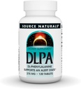 Fuente Naturals DLPA DL-Phenylalanine, Admite un Estado de Alerta* - 375 mg -120 Tabletas